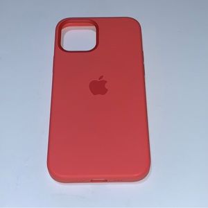 Genuine Apple Silicone Soft Case with MagSafe for Apple iPhone 12 Pro Case Pink!